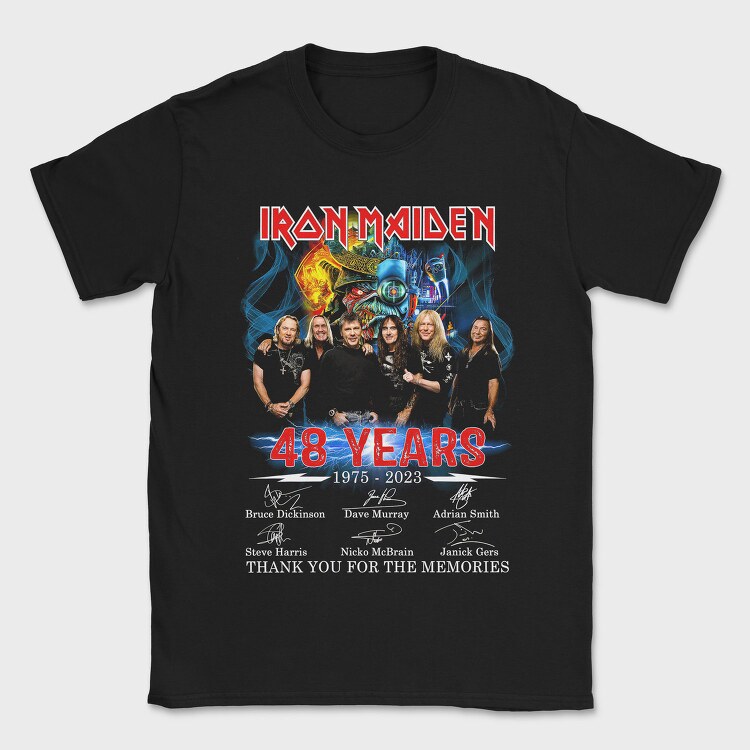 Iron Maiden 8, Tricou Barbati (Unisex)