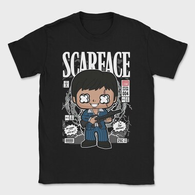 Scarface Tony Montana, Tricou Barbati (Unisex)