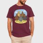 Chicken Slots, Tricou Barbati (Unisex)