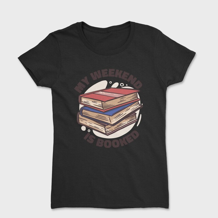 Bookpile Weekend, Tricou Femei