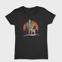 HikingDogForestTshirt, Tricou Femei