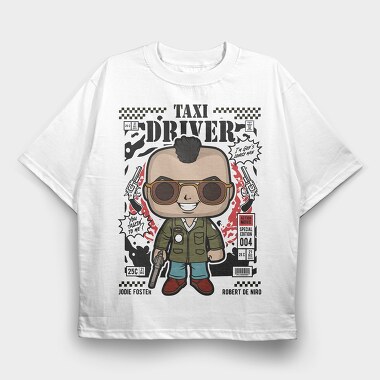 Taxi Driver Robert De Niro, Tricou Oversize Barbati (Unisex)