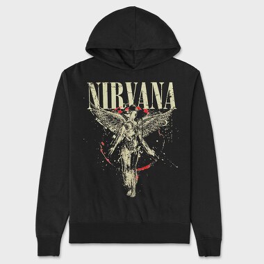 Nirvana 2, Hanorac Oversize Barbati (Unisex)