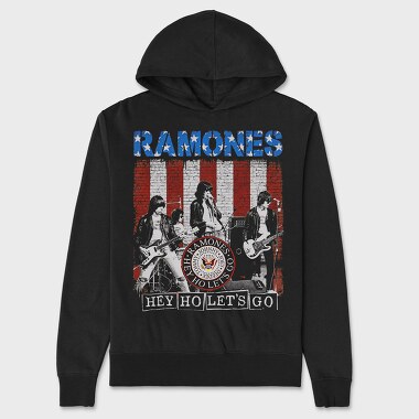 Ramones 2, Hanorac Oversize Barbati (Unisex)