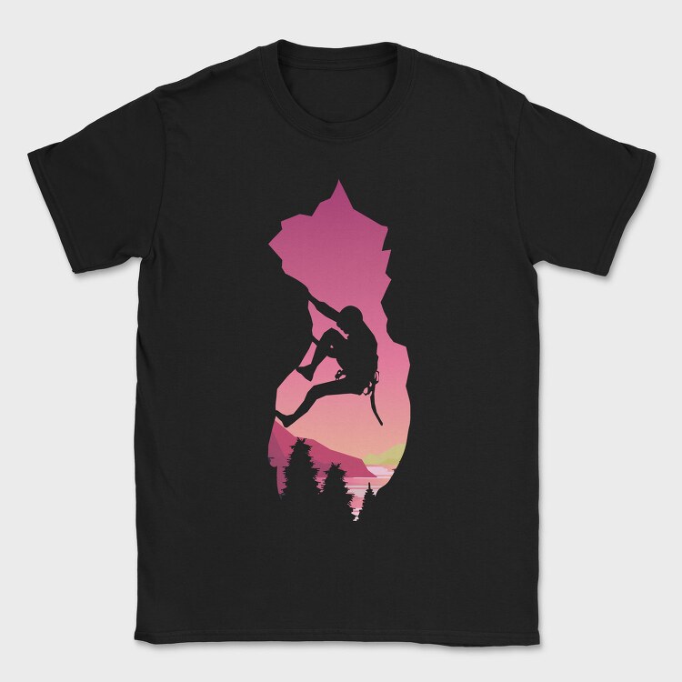 Extreme Climbing, Tricou Barbati (Unisex)