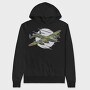 Lancaster Bomber, Hanorac Oversize Barbati (Unisex)