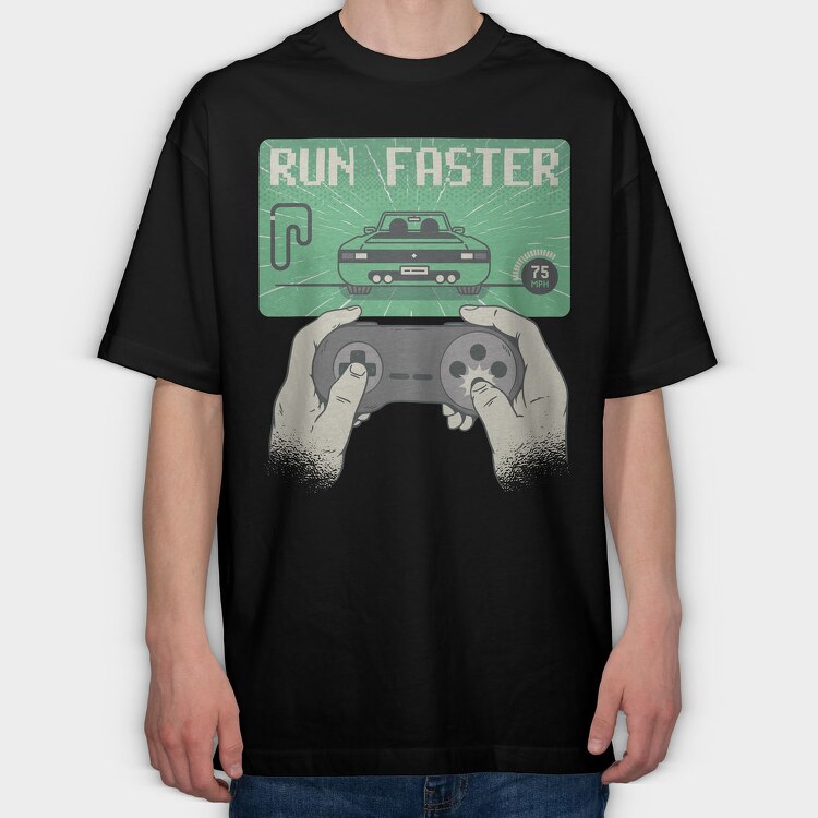 Car Games, Tricou Oversize Barbati (Unisex)
