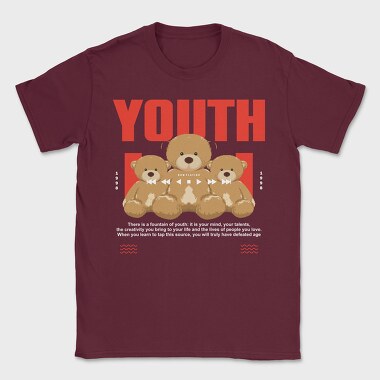 Youth Bear, Tricou Barbati (Unisex)