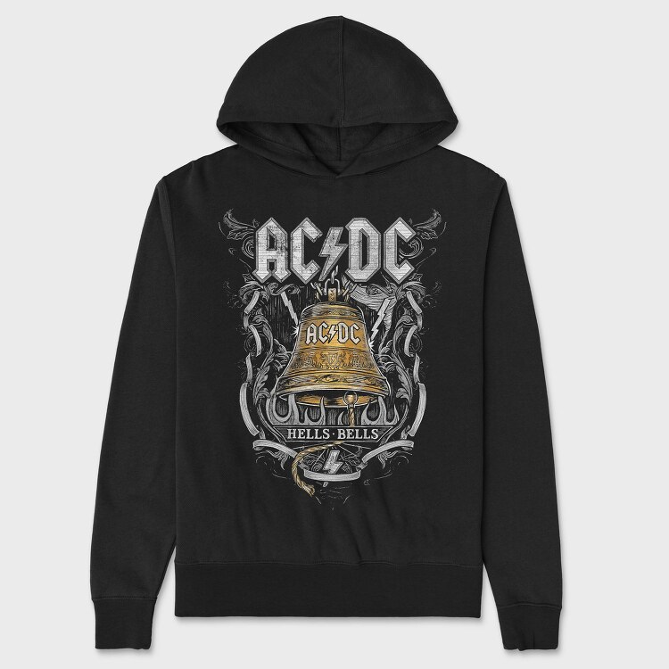 ACDC 4, Hanorac Oversize Barbati (Unisex)