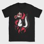 Skunk With Gas Mask, Tricou Barbati (Unisex)