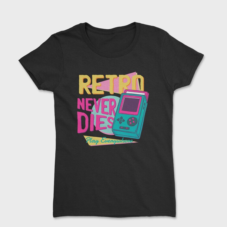Retro Gameboy, Tricou Femei
