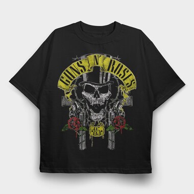Guns N Roses 7, Tricou Oversize Barbati (Unisex)