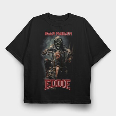 Iron Maiden 10, Tricou Oversize Barbati (Unisex)