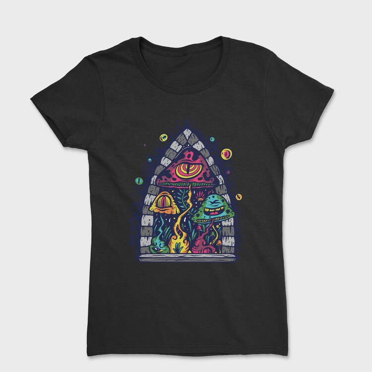 Trippy Shrooms, Tricou Femei