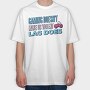 Gaming Doesn't Make Us Violent, Tricou Oversize Barbati (Unisex)
