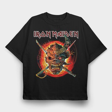 Iron Maiden 7, Tricou Oversize Barbati (Unisex)