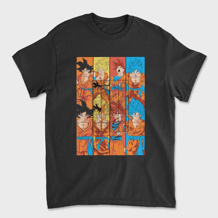 Dragon Ball Z 89, Tricou Barbati (Unisex)