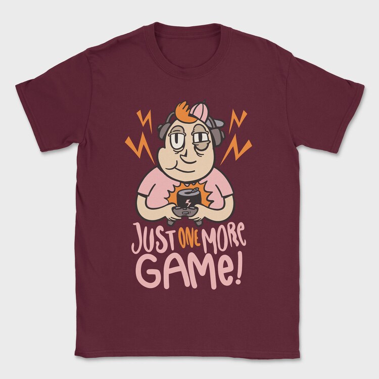 One More Game, Tricou Barbati (Unisex)