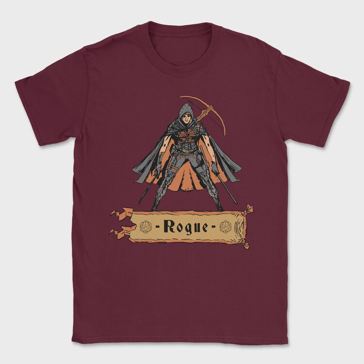 Fantasy Rogue, Tricou Barbati (Unisex)