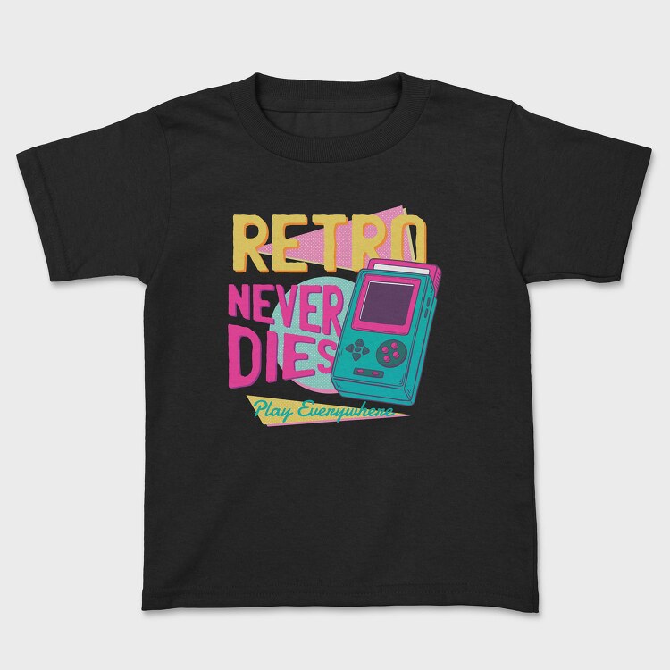 Retro Gameboy, Tricou Copii