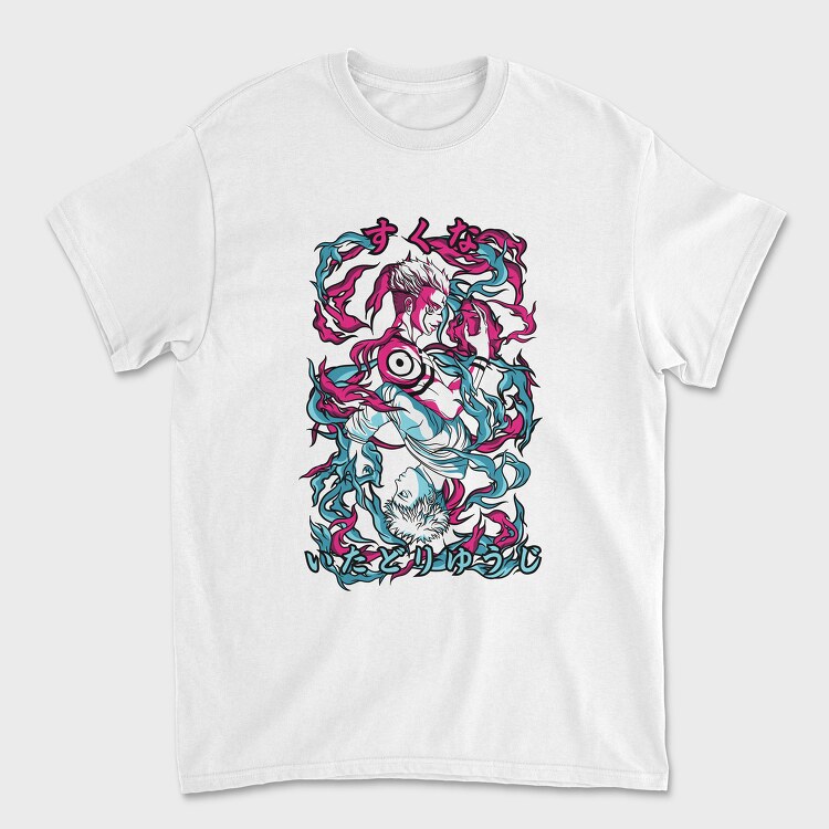 Gojo Satoru Jujutsu Kaisen, Tricou Barbati (Unisex)