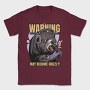 Gaming Bear Angry, Tricou Barbati (Unisex)