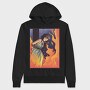 Burning Witch Cigarrette, Hanorac Oversize Barbati (Unisex)