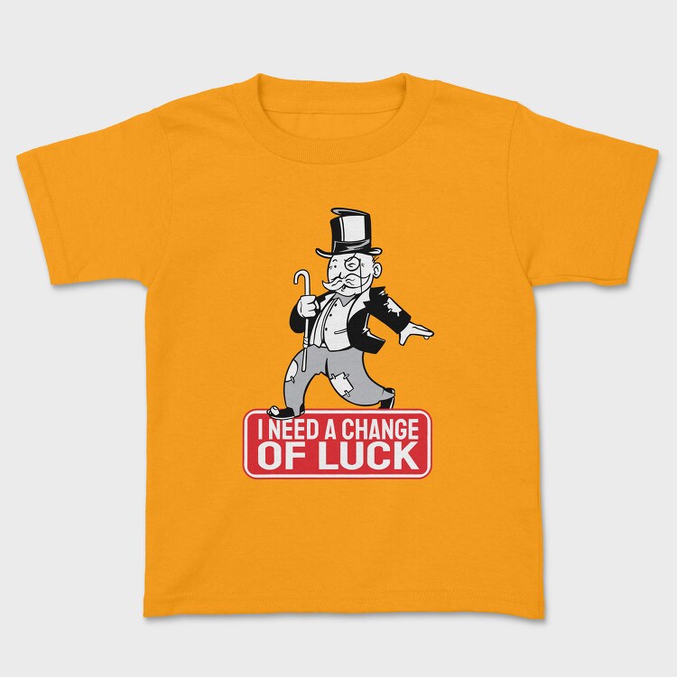 Change Of Luck, Tricou Copii