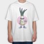 Funny Leek, Tricou Oversize Barbati (Unisex)
