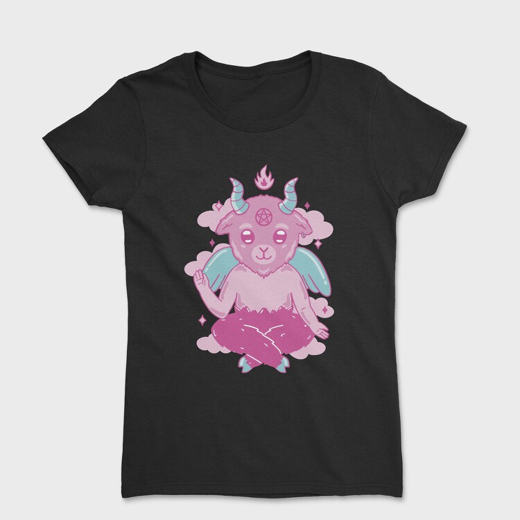 Baphomet Demon Baby, Tricou Femei