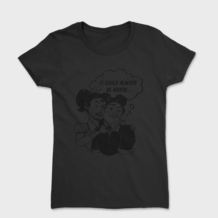 Woman Comic Knife, Tricou Femei