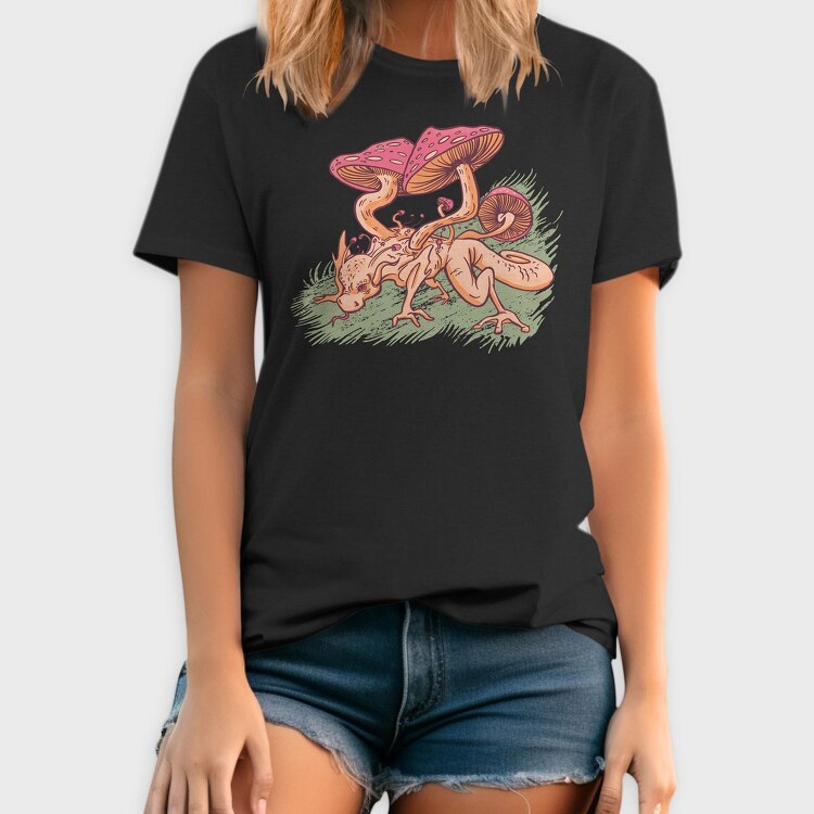 Mushroom Dragon, Tricou Barbati (Unisex)