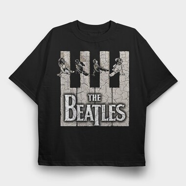 The Beatles 2, Tricou Oversize Barbati (Unisex)