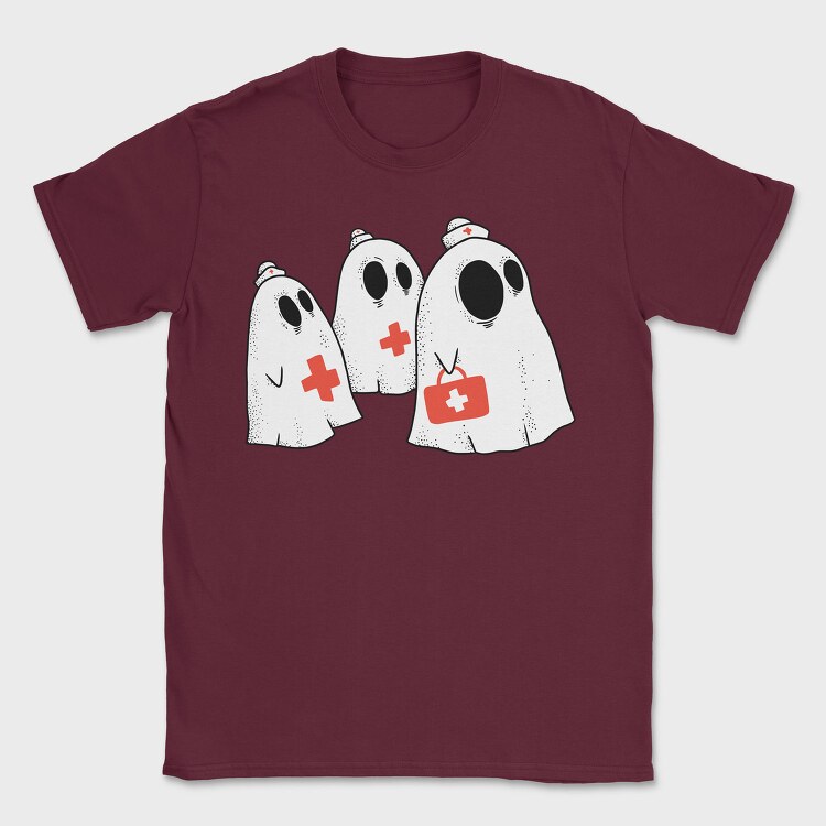 Ghost Nurse, Tricou Barbati (Unisex)