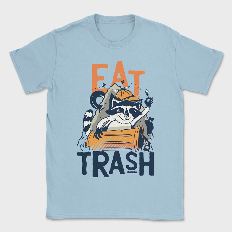 Eat Trash, Tricou Barbati (Unisex)
