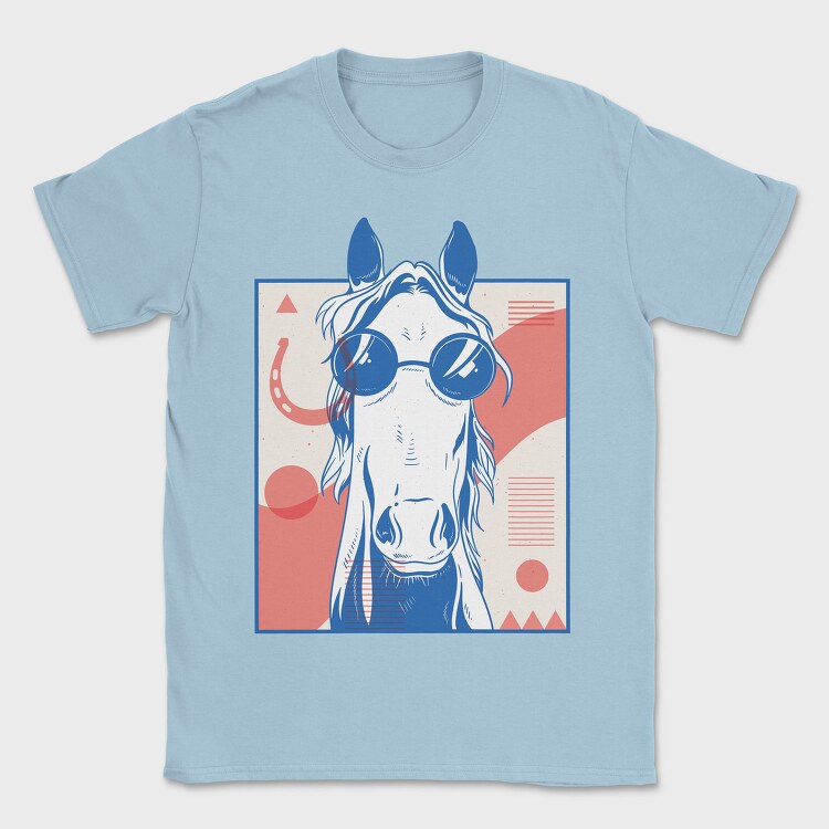 Cool Horse, Tricou Barbati (Unisex)