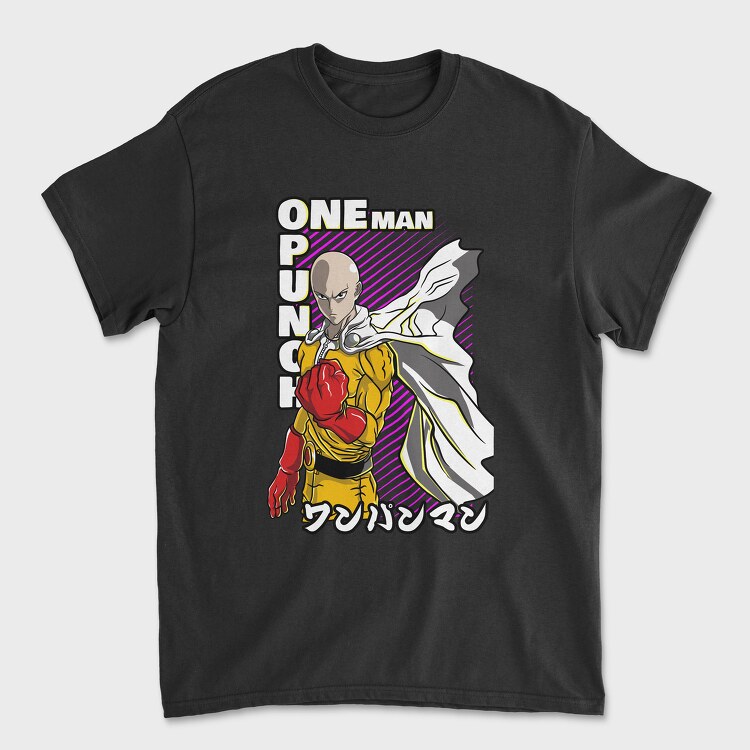 One Punch Man, Tricou Barbati (Unisex)