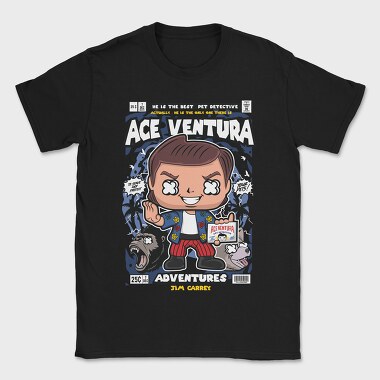 Ace Ventura, Tricou Barbati (Unisex)