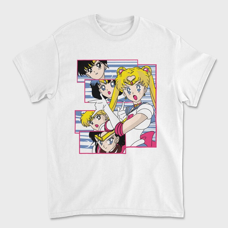 Sailor Moon 12, Tricou Barbati (Unisex)
