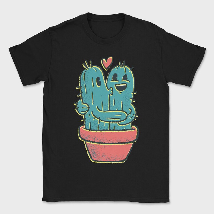 Cactus Couple, Tricou Barbati (Unisex)