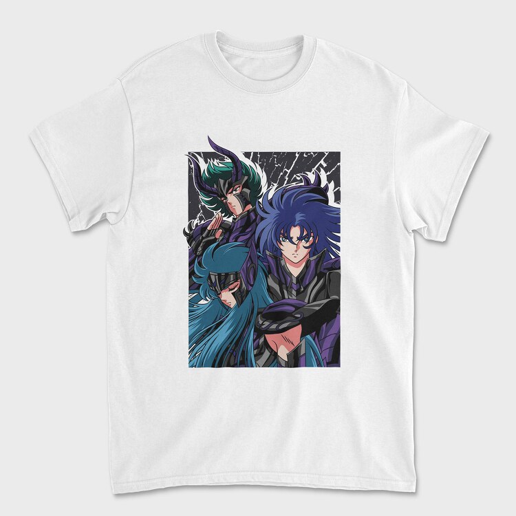 Saint Seiya Knights of the Zodiac 4, Tricou Barbati (Unisex)