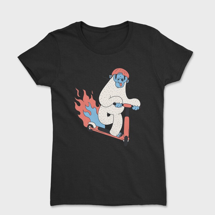 Yeti Scooter, Tricou Femei