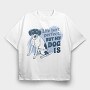 Beagle Dog Breed, Tricou Oversize Barbati (Unisex)
