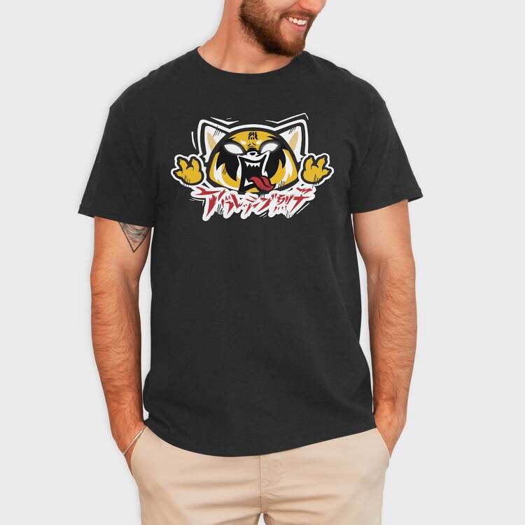 Aggretsuko, Tricou Barbati (Unisex)