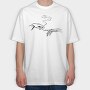 Creation Moment Skeleton, Tricou Oversize Barbati (Unisex)