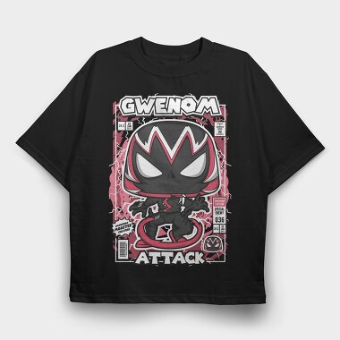Gwenom, Tricou Oversize Barbati (Unisex)