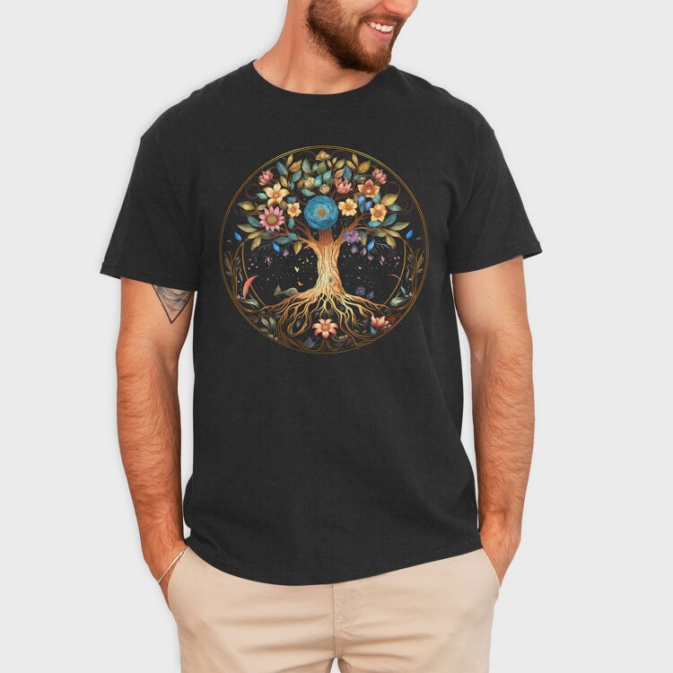 Tree of Life, Tricou Barbati (Unisex)