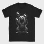 Bear With Vynils, Tricou Barbati (Unisex)