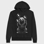 Bear With Vynils, Hanorac Oversize Barbati (Unisex)