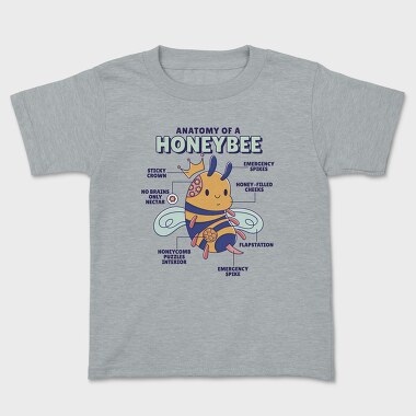 Bee Anatomy, Tricou Copii